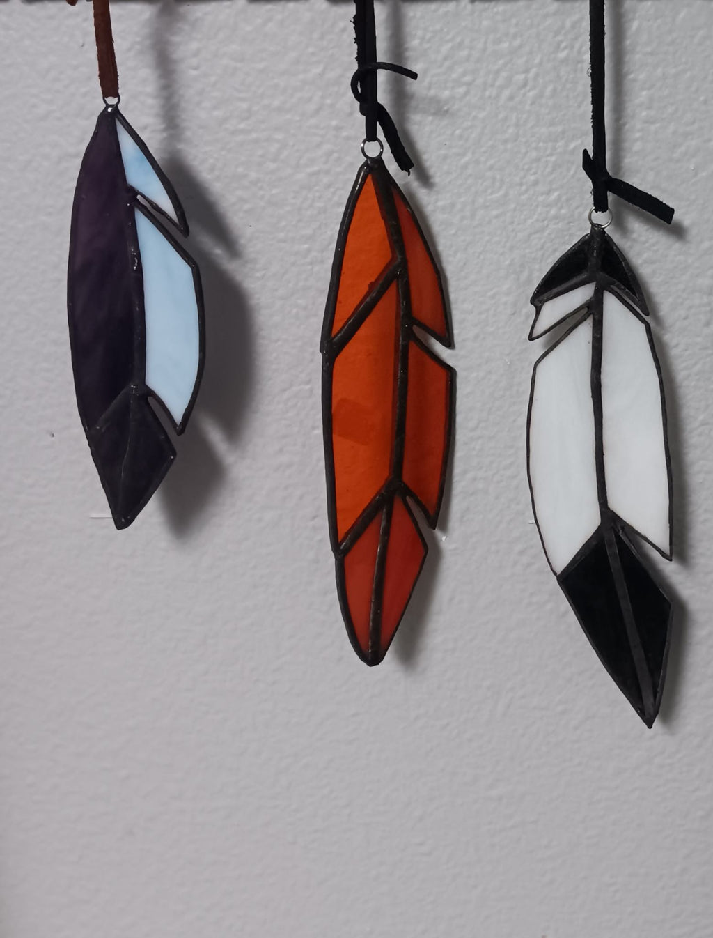 Stained Glass Feather