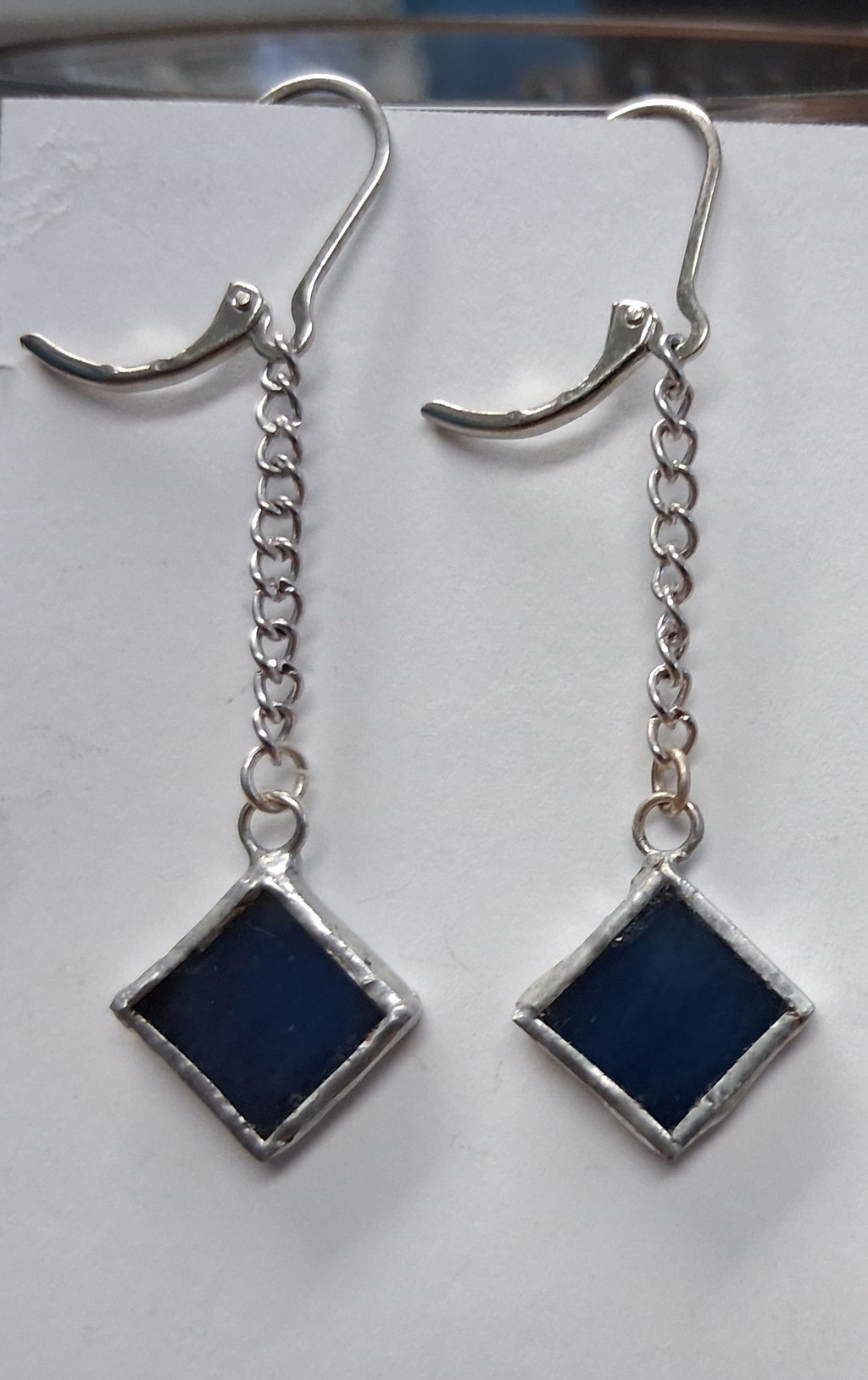 Stained Glass Dangle Earrings