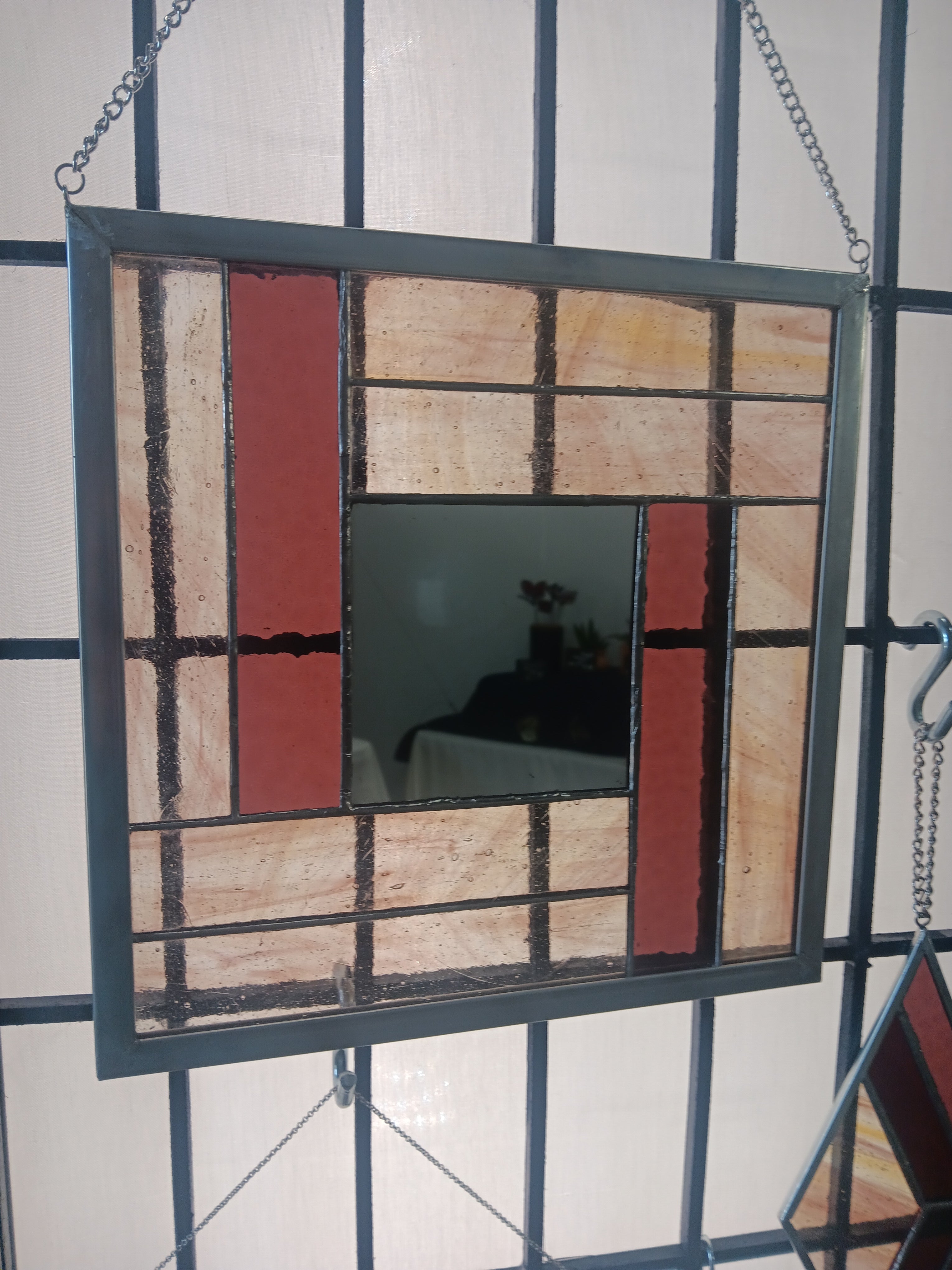 Stained Glass Decorative Mirror